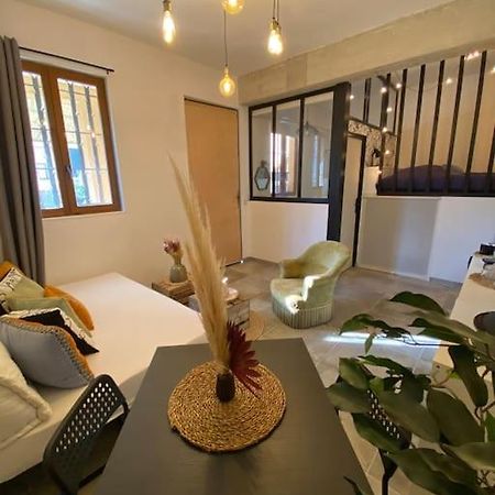 Ferienwohnung Superbe Studio De Charme Tourrette-Levens Exterior foto