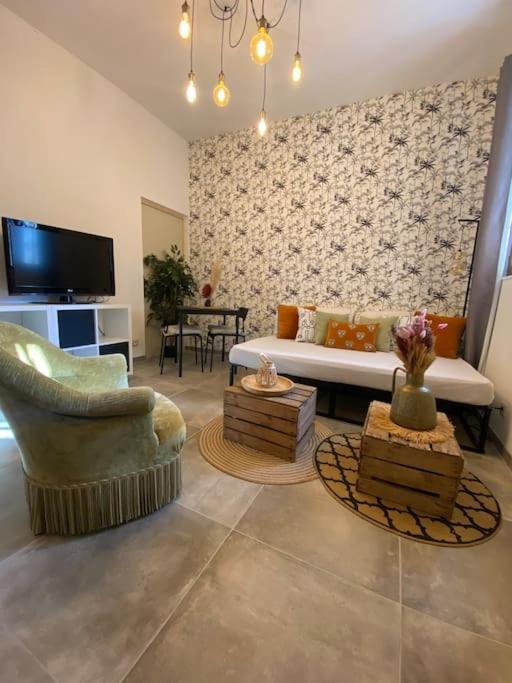 Ferienwohnung Superbe Studio De Charme Tourrette-Levens Exterior foto
